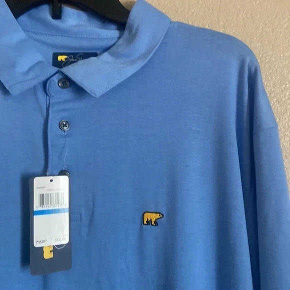 Blue jack nicklaus polo shirt. 3 button button up
BIN #5 - Picture 2 of 5